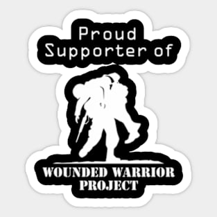 Wounded Warriors Sticker